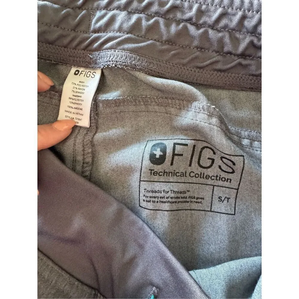 Figs Cade Cargo Scrub Pants Graphite Gray, Women’s S/T